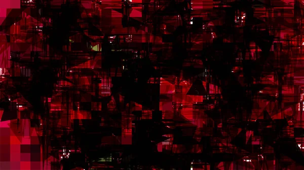 Rode en zwarte abstracte textuur achtergrond — Stockvector