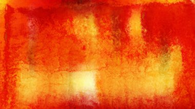 Kırmızı ve Turuncu Suluboya Doku Arka Plan Güzel zarif İllüstrasyon grafik sanat tasarımı