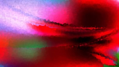 Kırmızı ve Mor Suluboya Doku Güzel zarif İllüstrasyon grafik sanat tasarımı