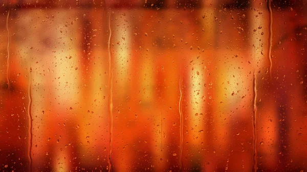 Κόκκινο Και Πορτοκαλί Νερό Σταγονιδίων Φόντο Όμορφη Κομψή Απεικόνιση Γραφικό — Φωτογραφία Αρχείου