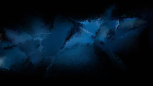Zwart Blauw Aquarel Achtergrondafbeelding Mooie Elegante Illustratie Grafische Kunst Design — Stockfoto