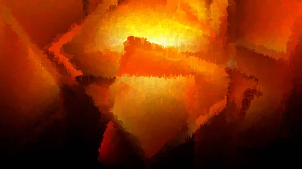 Δροσερό Πορτοκαλί Φόντο Υδατογραφιών Όμορφη Κομψή Απεικόνιση Σχεδίαση Γραφικών Τέχνης — Φωτογραφία Αρχείου