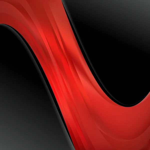 Resumen Cool Red Wave Business Fondo Hermoso Elegante Ilustración Diseño — Foto de Stock