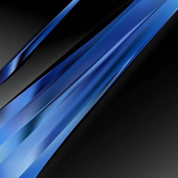 Abstracto Folleto Negro Azul Diseño Imagen Hermosa Elegante Ilustración Diseño — Foto de Stock