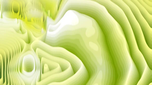 Abstrato Verde Branco Curvas Linhas Ondulação Textura Fundo Bonito Elegante — Fotografia de Stock