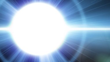 Mavi ve Beyaz Lens Flare Arka Plan Güzel zarif İllüstrasyon grafik sanat tasarımı