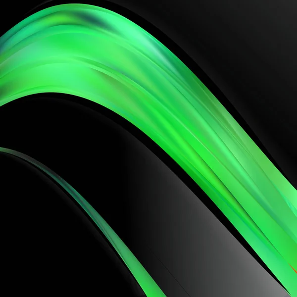 Abstract Cool Green Wave Business Background Beautiful elegant Illustration graphic art design