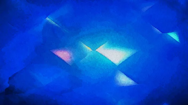 Kobalt Niebieski Akwarelowy Tło Piękny Elegancki Ilustracja Graficzny Sztuka Projekt — Zdjęcie stockowe