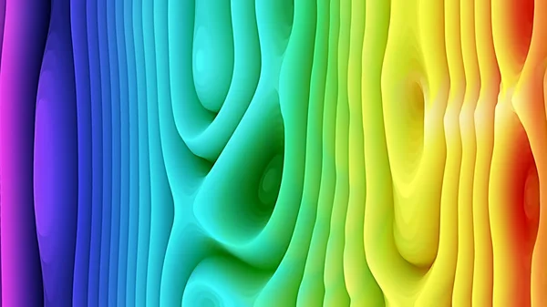Colorful 3d Curved Lines Ripple texture Beautiful elegant Illustration graphic art design
