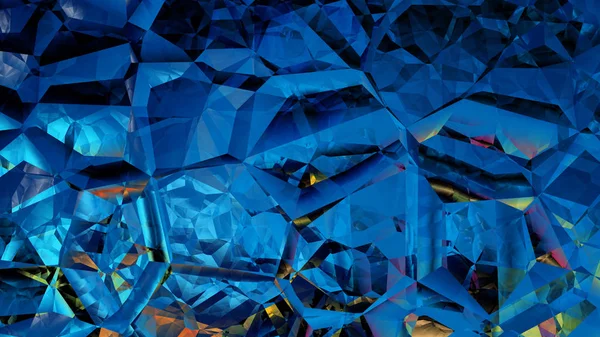 Cool Blue Абстрактний Кришталевий Фон Зображення Красивий Елегантний Ілюстрація Графічний — стокове фото