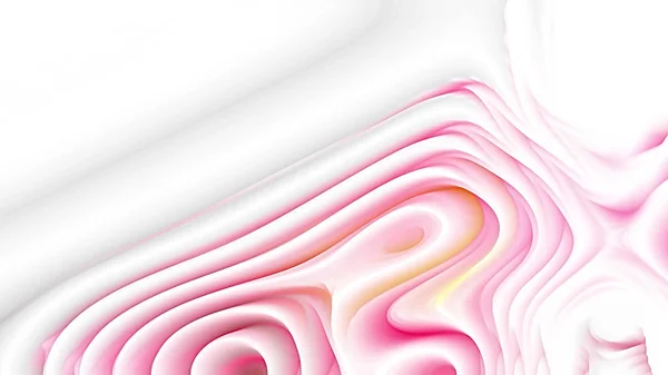 Abstract 3d Pink and White Curved Lines Background Beautiful elegant Illustration graphic art design