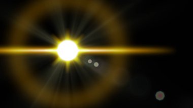 Turuncu ve Siyah Lens Flare Arka Plan Güzel zarif İllüstrasyon grafik sanat tasarımı