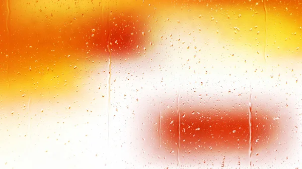 Oranje Wit Water Droplet Achtergrond Mooie Elegante Illustratie Grafische Kunst — Stockfoto