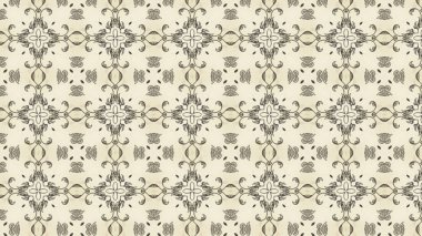 Bej Vintage Süs Duvar Kağıdı Desen Tasarım Şablon Güzel zarif İllüstrasyon grafik sanat tasarımı