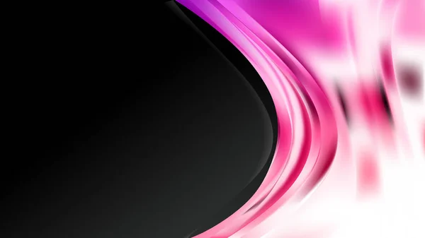 Pink Black White Wave Business Background Indah Elegan Illustration Desain — Stok Foto