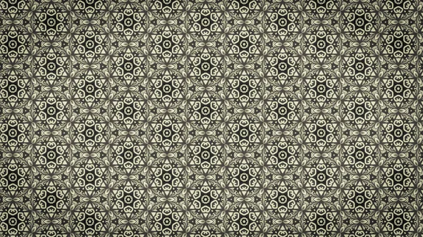 Marrón Vintage Ornamento Patrón Fondo Pantalla Plantilla Hermoso Elegante Ilustración —  Fotos de Stock