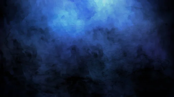 Чорно Синя Водяна Фарба Фон Красивий Елегантний Ілюстраційний Графічний Дизайн — стокове фото