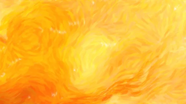 오렌지 페인팅 아름다운 우아한 일러스트 그래픽 디자인 — 스톡 사진