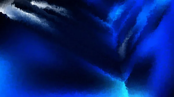 Cool Blue Grunge Watercolor Textura Fundo Belo Design Arte Gráfica — Fotografia de Stock