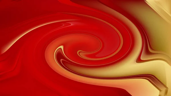 Streszczenie Czerwone Złote Whirl Tło Piękny Elegancki Ilustracja Graficzny Sztuka — Zdjęcie stockowe