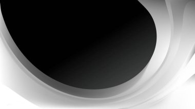 Siyah ve Gri Dalga İş Arka Plan Vektör Sanat Güzel zarif İllüstrasyon grafik sanat tasarımı