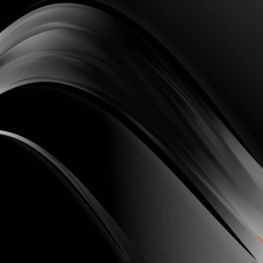 Soyut Black Wave İş Arka Plan İllüstrasyon Güzel zarif İllüstrasyon grafik sanat tasarımı