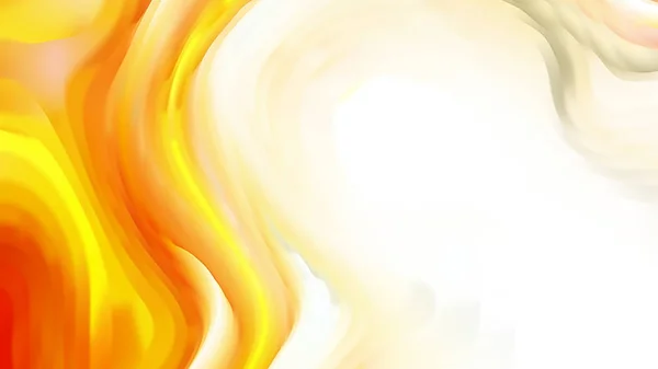 Narancs Fehér Absztrakt Görbe Vonalak Háttér Gyönyörű Elegáns Illusztráció Grafikai — Stock Fotó