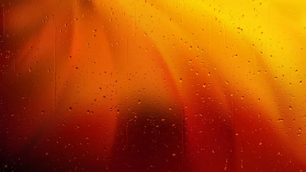 시원한 오렌지 빗방울 아름다운 우아한 일러스트 그래픽 디자인 — 스톡 사진
