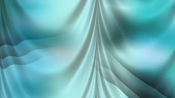 Abstract Turquoise Draperie Achtergrond Mooie Elegante Illustratie Grafische Kunst Design — Stockfoto