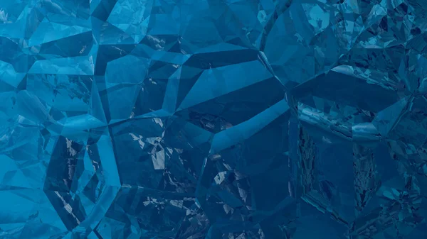 Abstrakte Dunkelblaue Kristall Hintergrund Schön Elegant Illustration Grafik Design — Stockfoto