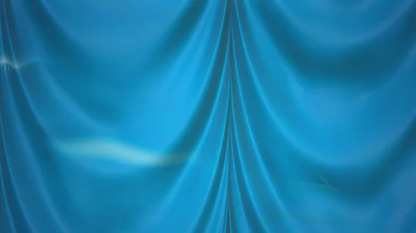 Abstract Blue Curtain Background Beautiful Elegant Illustration Graphic Art Design — Stock Photo, Image