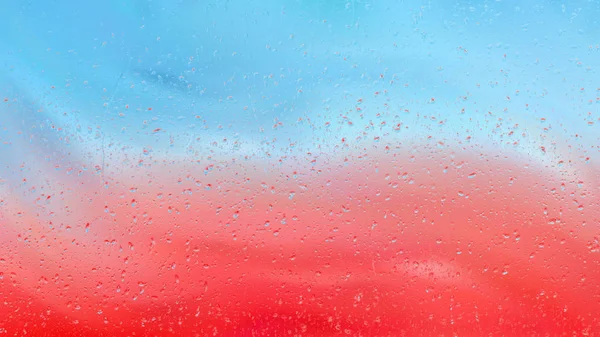 Rot Und Blau Regentropfen Hintergrund Schön Elegant Illustration Grafik Design — Stockfoto