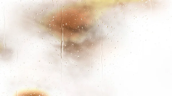 Hnědý Bílý Dešťný Obraz Pozadí Krásný Elegantní Ilustrace Výtvarný Design — Stock fotografie