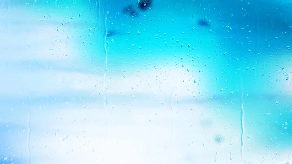 Fundo Azul Branco Água Projeto Elegante Bonito Arte Gráfica Ilustração — Fotografia de Stock