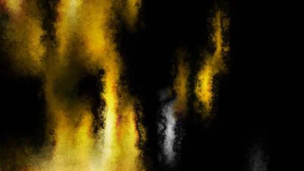 Black Yellow Watercolor Background Beautiful Elegant Illustration Graphic Art Design — Stock Photo, Image