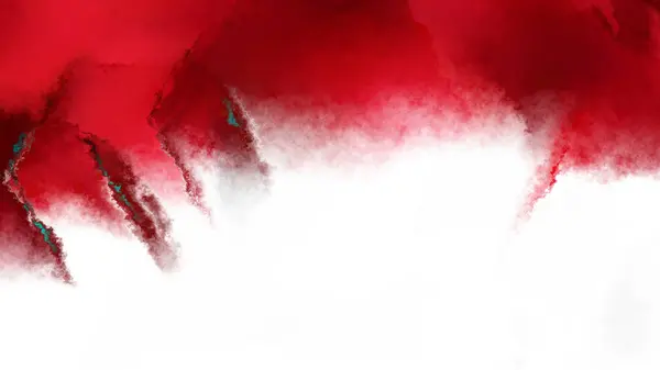 赤と白の水彩画の背景テクスチャ美しいエレガントなイラストグラフィックアートデザイン — ストック写真