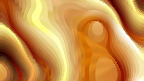 Orange Curvature Ripple Texture Beautiful Elegant Illustration Graphic Art Design — Stock Photo, Image