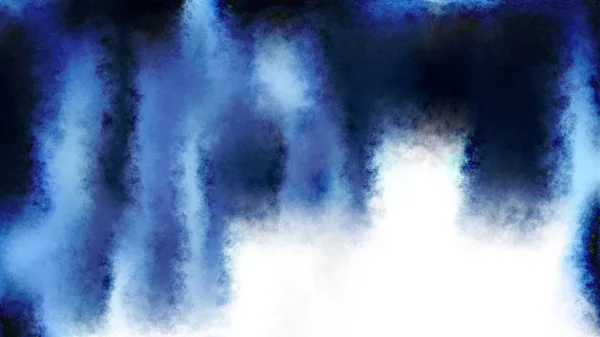 Blau Schwarz Und Weiß Aquarell Hintergrund Textur Bild Schön Elegant — Stockfoto