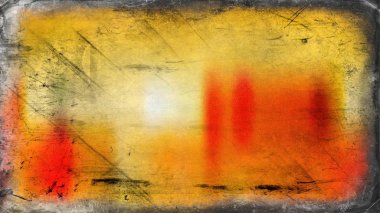 Kırmızı ve Turuncu Grunge Arka Plan Resim Güzel zarif İllüstrasyon grafik sanat tasarımı