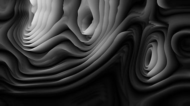 Cool Gri 3d Kavisli Çizgiler Arka Plan Güzel zarif İllüstrasyon grafik sanat tasarımı