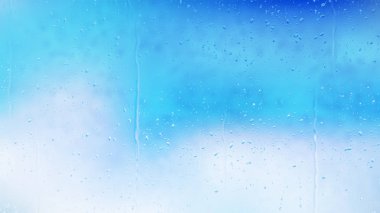 Mavi ve Beyaz Su Damla Arka Plan Güzel zarif İllüstrasyon grafik sanat tasarımı