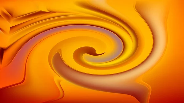 Abstraktní Oranžová Spirála Pozadí Krásná Elegantní Ilustrace Grafický Design — Stock fotografie