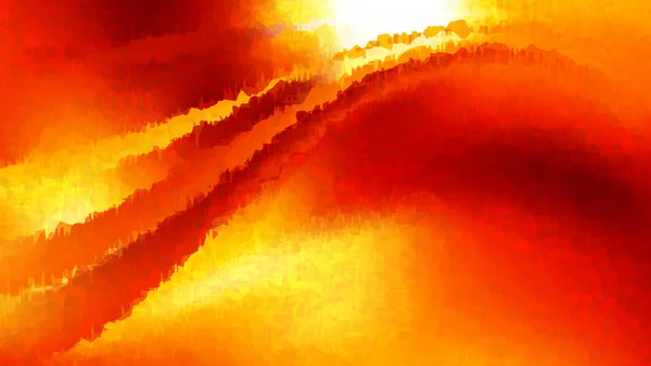 Piros Sárga Aquarelle Textúra Beautiful Elegáns Illusztráció Grafikai Tervezés — Stock Fotó