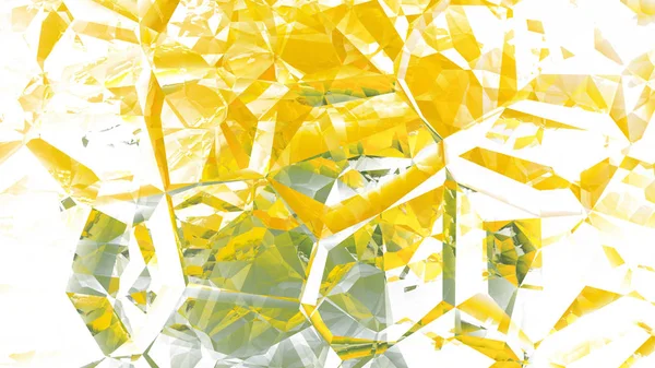 Fondo Cristal Abstracto Amarillo Blanco Hermoso Elegante Ilustración Diseño Arte —  Fotos de Stock