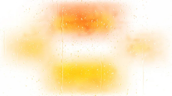 Oranžová Bílá Vodní Pozadí Krásná Elegantní Ilustrace Grafický Design — Stock fotografie