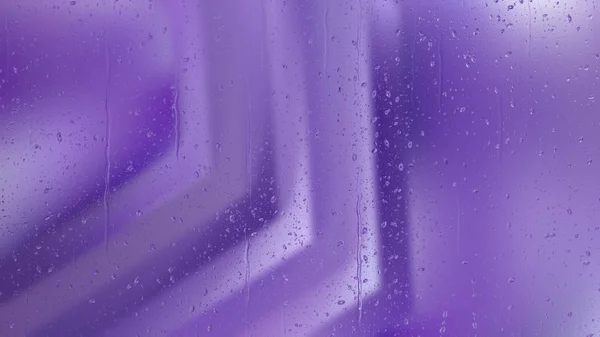 Фиолетовый Капли Воды Фон Красивый Элегантный Графический Дизайн Иллюстрации — стоковое фото