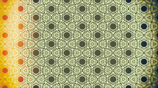 Laranja Verde Ornamental Vintage Background Pattern Belo Design Arte Gráfica — Fotografia de Stock