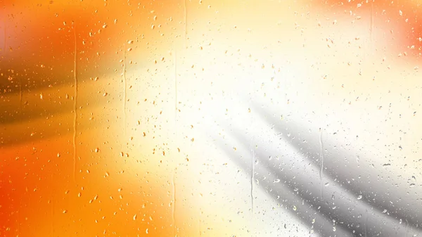 Orange White Water Drop Background Image Beautiful Elegant Illustration Graphic — Stock Photo, Image