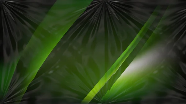 Shiny Green Black Abstract Background Beautiful Elegant Illustration Graphic Art — Stock Photo, Image