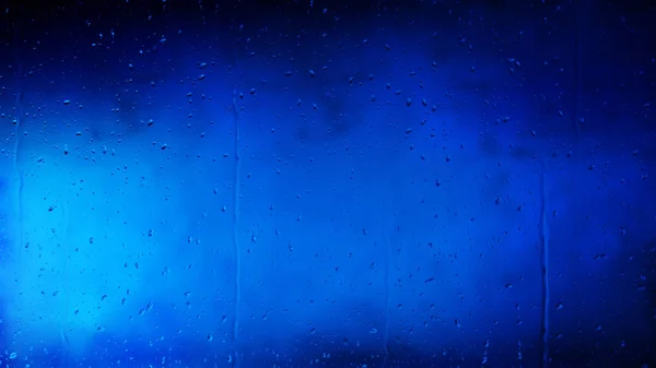 Koele Blauwe Water Druppels Achtergrond Textuur Mooie Elegante Illustratie Grafische — Stockfoto